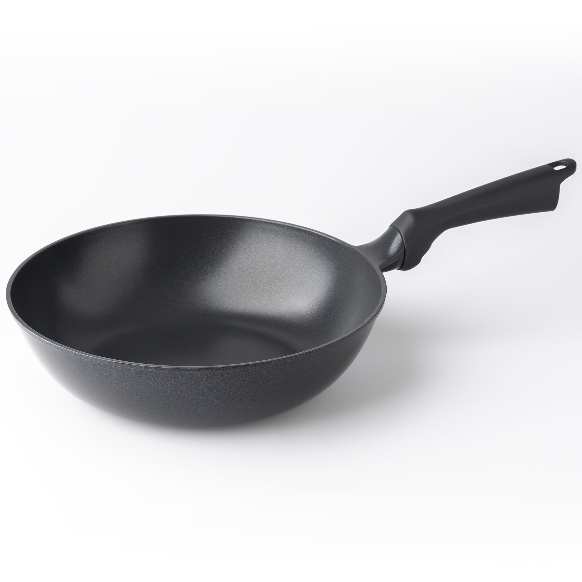 

Atlas Жарить Высокий Нагрев Daikin Easy to Алюминий Прочный PFOA PFOS Сверхлегкая Сковорода, 28см, Газовая Плита, Глубокая, Сковорода для Жарки, Легкая, чёрный