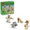 LEGO Minecraft 21592 L'Attaque du Désert du Poulet Chevauché - Jeu de Construction 9 ans