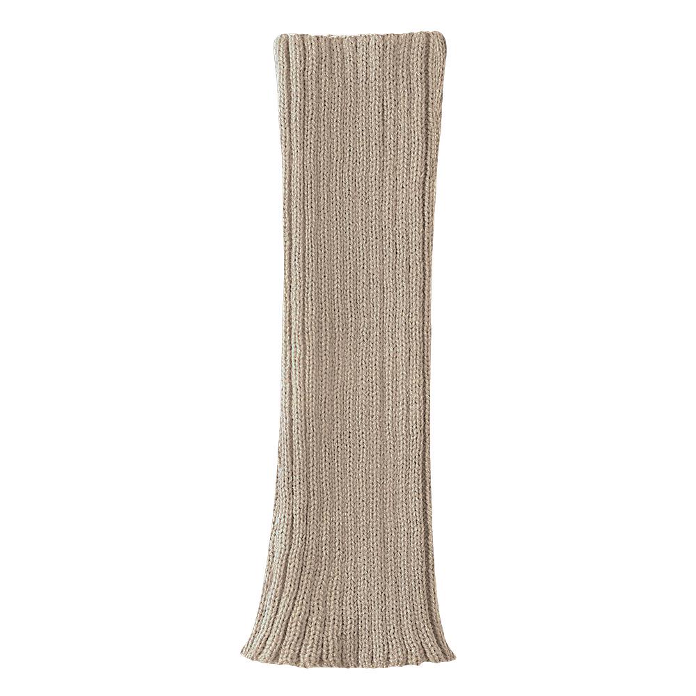 Trendy Y2K Knit Leg Warmers: Women's College Style Calf Socks, Cozy Scrunch Socks, and Warm Sleeves for Autumn/Winter