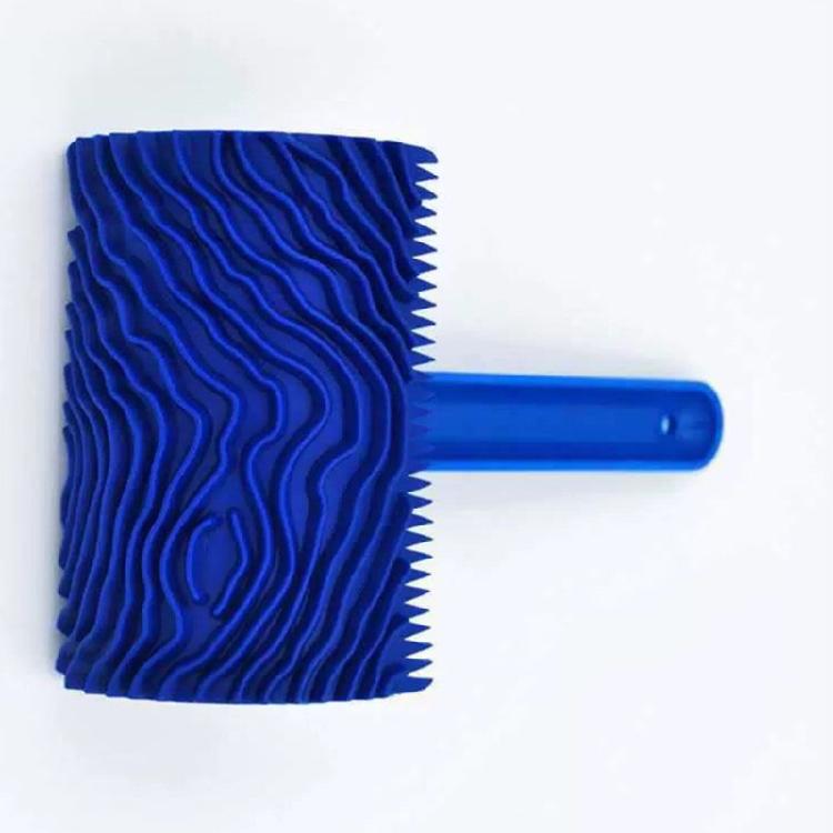 Upgrades Rubber Wood Texture  Roller Floor Decoration Brush Simple To Operat for Easy  Wall Painting & Homes  Art Projects