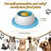 Pet Lick Toys Fun Tray Interactive Dog Toys Slow Feeder Food Dispenser For Puppy Training Enrichment Cat Feeding Crate Accessory