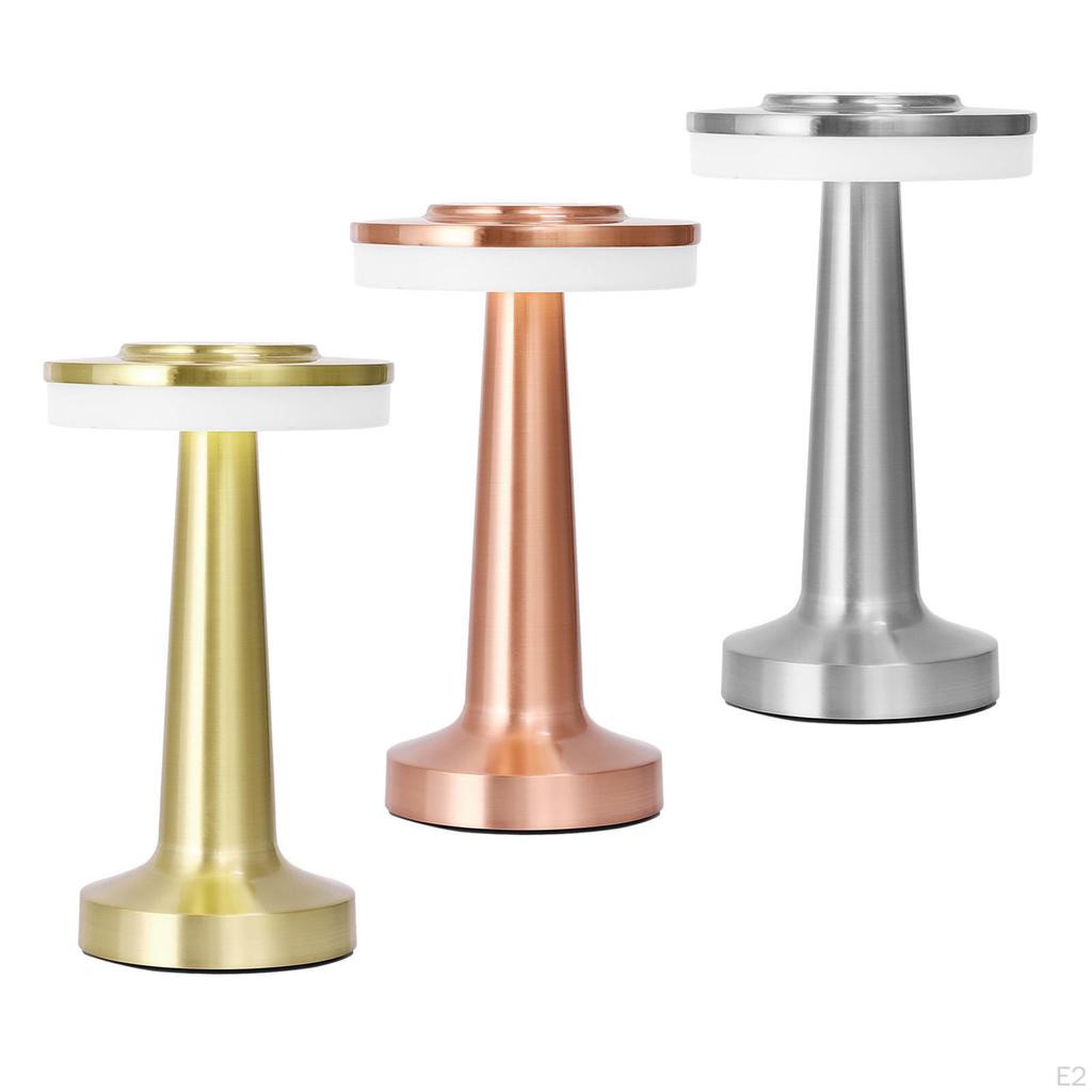 Lamp Portable Dimmable 3 Level Brightness Color Changing Bedside Desk USB Table for
