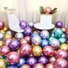 50Pcs 5 Inches Beautiful Thicker Large Quantity Latex Balloon Wedding Decoration Metallic for Indoor