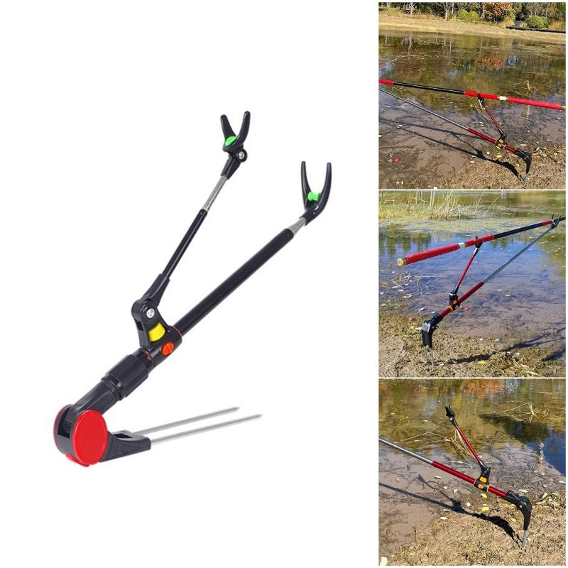 Heavy Type Stainless Steel Fishing Rod Ground Spikes Anchors for Secure Outdoor Angling Support In Lake River