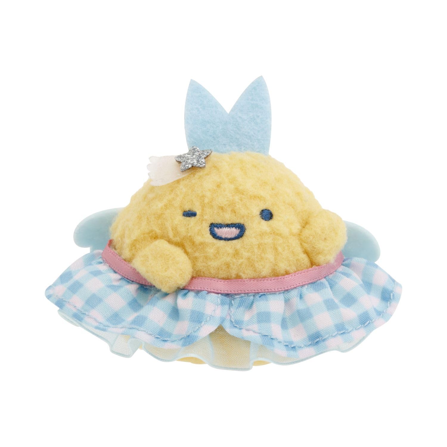 Мягкая игрушка Sumikkogurashi  Dreaming Tails  размером с ладонь: Жареный хвост ставриды