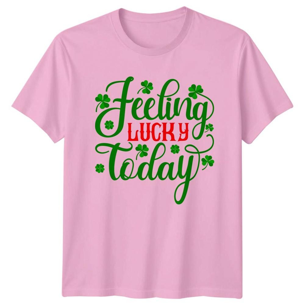 Feeling Lucky Today TShirt St Patricks Day Holiday