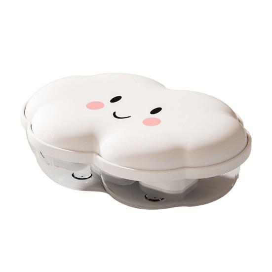 

Мини-форма для кубиков льда для морозильной камеры Легко извлекаемая форма из ПП для морозильной камеры Герметичная штабелируемая Без БФА Компактный льдогенератор для домашней кухни белый