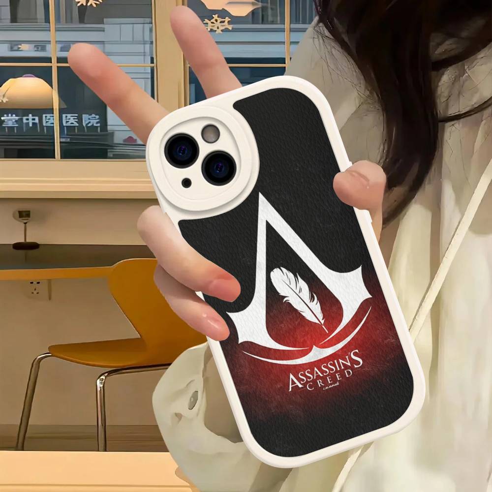 

A-Assassin S -Creed Gaming Phone Case For IPhone 16 15 14 13 12 11 Pro Max Plus Leather Cover 12 pro max