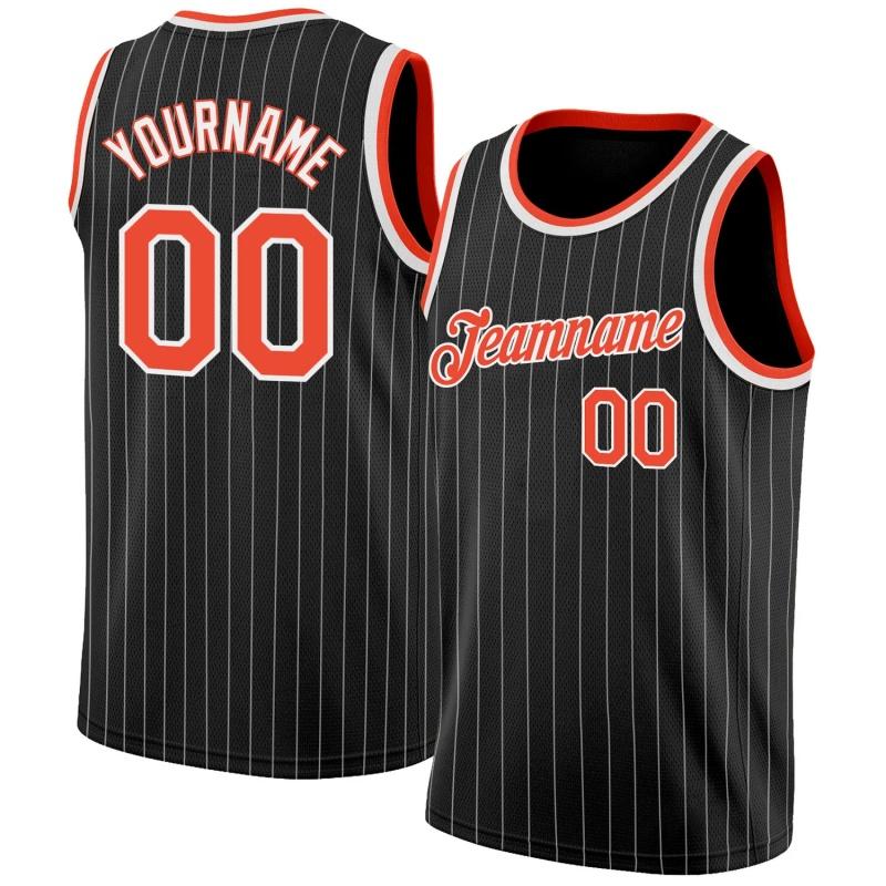 Canottiere Personalizzate con Nome e Numeri Uomo Strisce Colorate Maglie da Basket Estive Sportive Girocollo