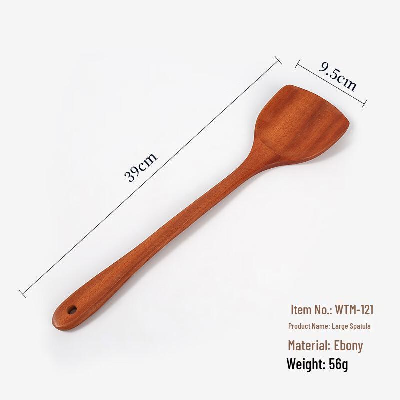 Набор деревянных лопаток abay с длинной ручкой