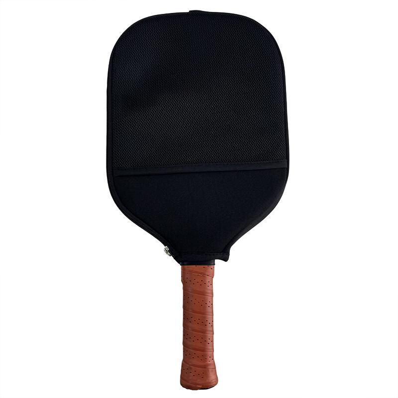 Soft Neoprene Pickleball Racket Sleeve Lightweight Waterproof Pickleball Paddle Cover Pickleball Accessories Protector Bag чёрный