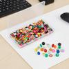 400 Pcs Colors Thumb Plastic Roundness Push P Roundness Head Thumbtack Bulletin Board Tacks for Map Office Photo Wall Cork Board Personal Use