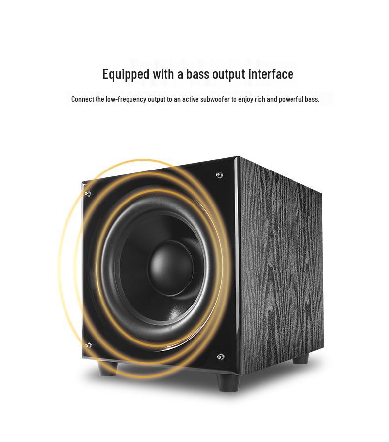 Haoyun HiFi Audiophile 2.0 Desktop Bookshelf Speakers for TV or Computer