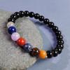 This 8mm natural planetary stone hand-woven bracelet is suitable for both men and women and is a perfect everyday choice.