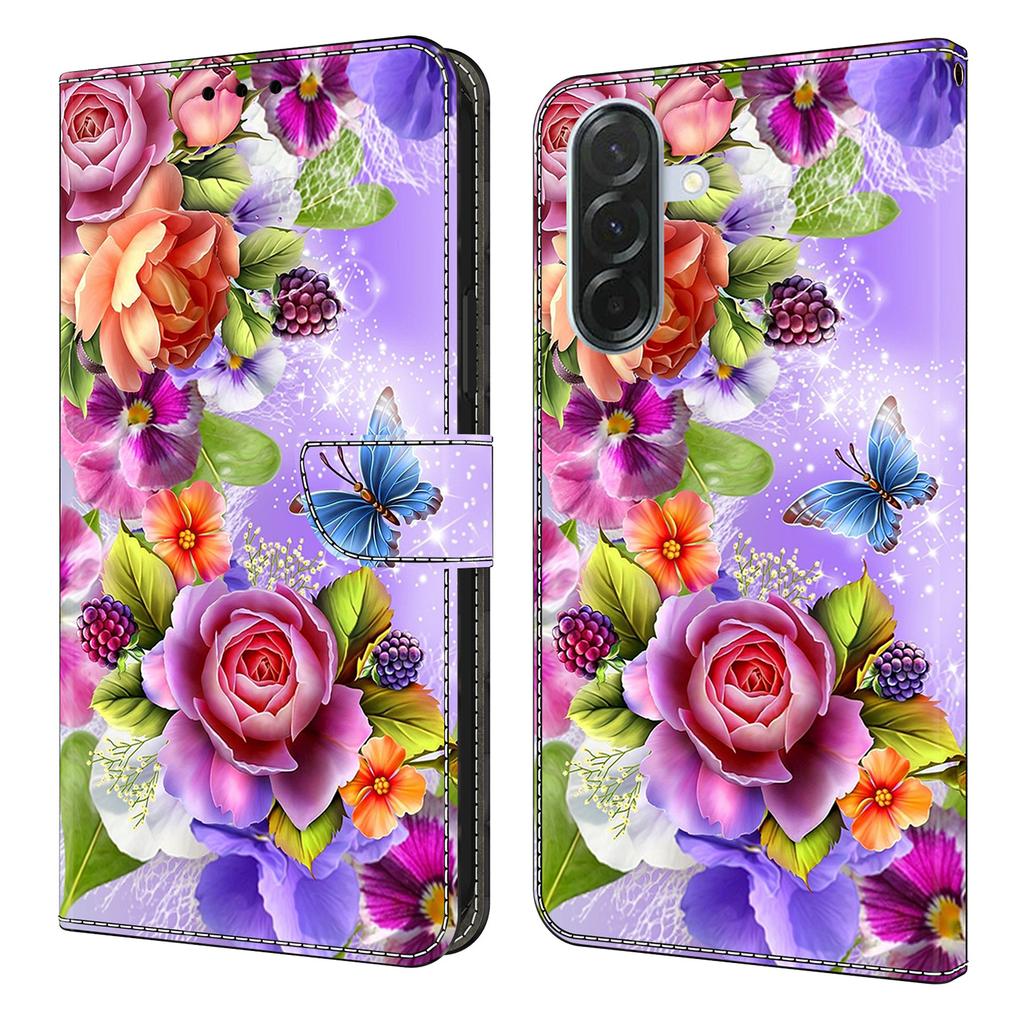 For Samsung Galaxy A56 5G/A36 5G Wallet Case Pattern Printing PU Leather Flip Stand Phone Cover