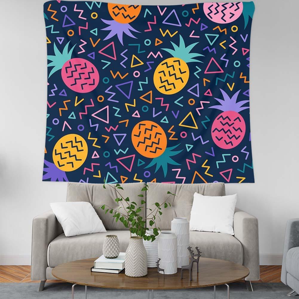 Тропические фрукты ананас узор подвесной тканевый гобелен спальня гостиная украшение — фото 4
