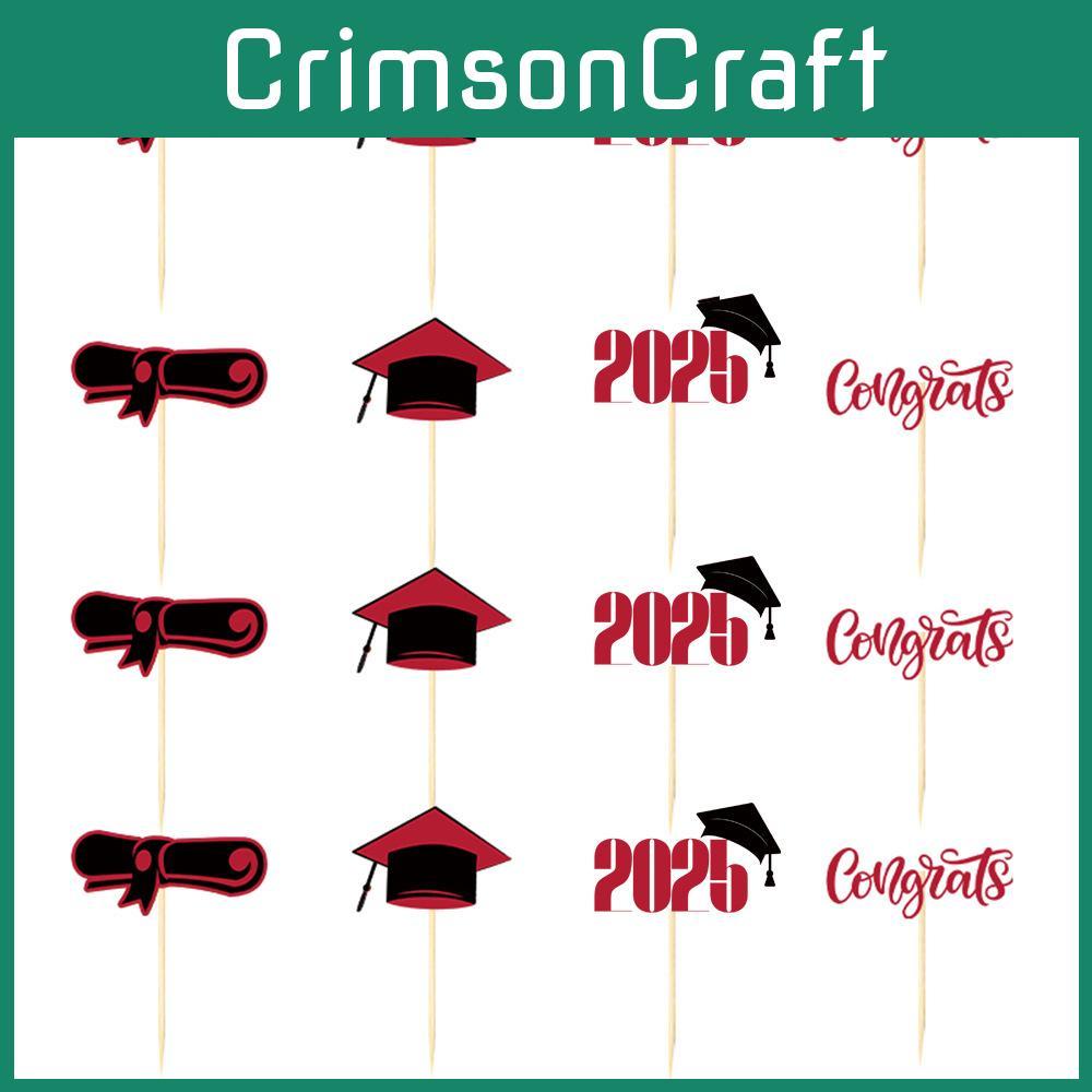 Cake School Graduation Decor With Colorful Paper Flags For Party Prop Venue