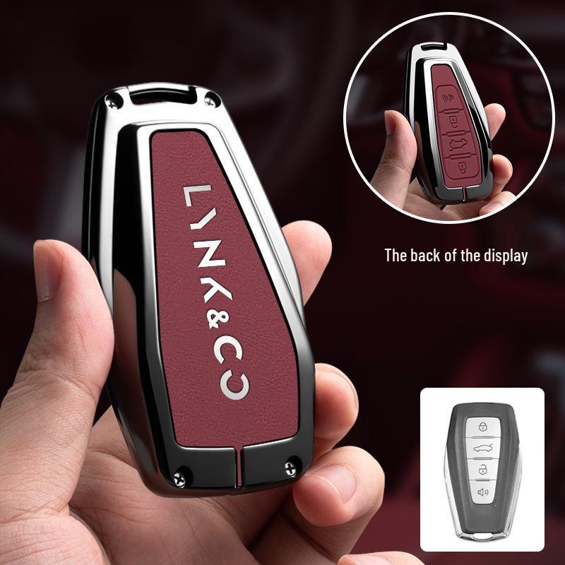 Ochranný kryt na klíč Lynk & Co 03: Vysoce kvalitní kreativní pánská skořepina a přezka (Model 2024)