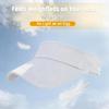Cappello Sportivo Esterno ad Asciugatura Rapida Visiera Sportiva in Cotone Visiera Regolabile Corsa Golf Tennis Pickleball