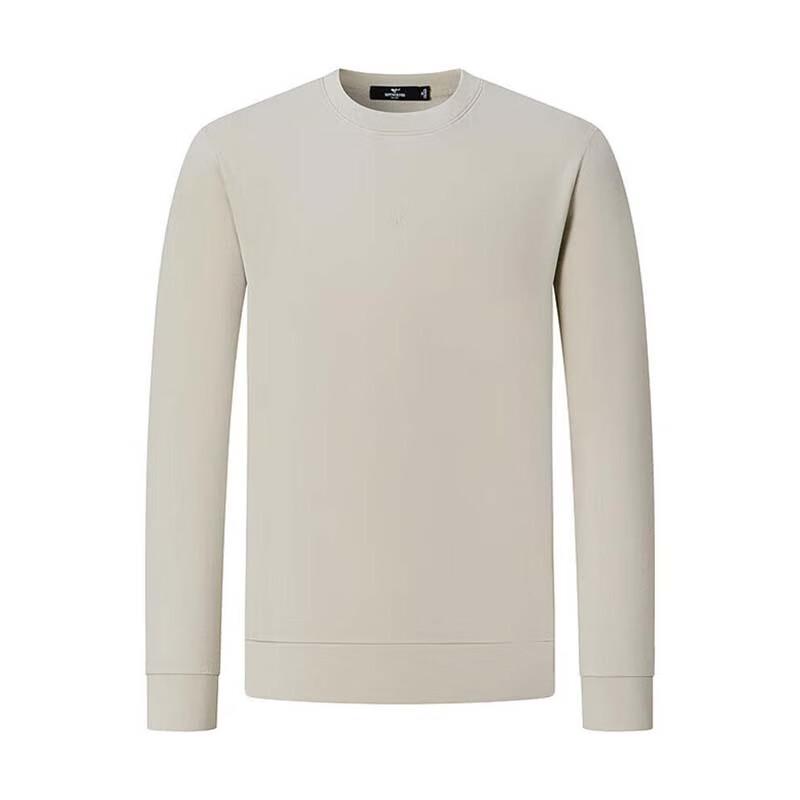 Septwolves Men's Autumn/Winter Embroidered Anti-Bacterial Sweatshirt