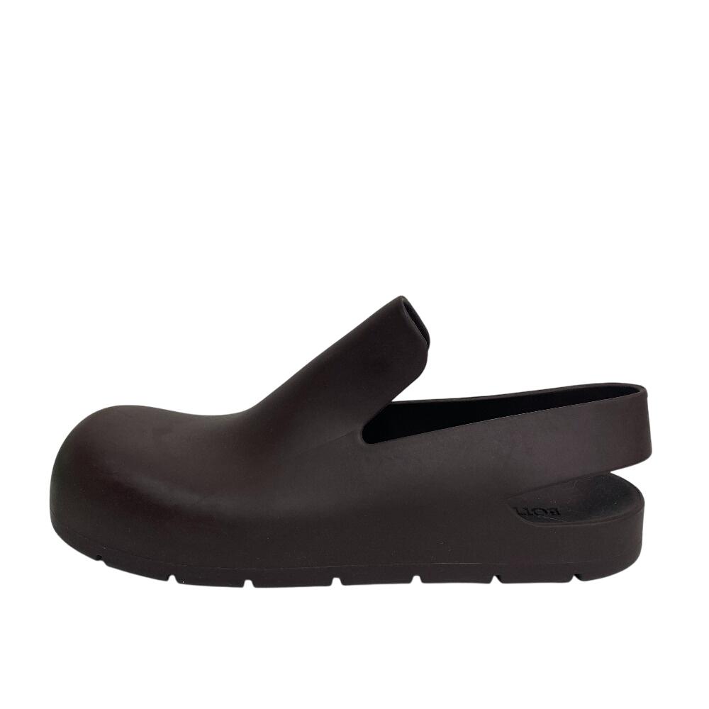 BOTTEGAVENETA резиновые шлепанцы-сандалии Коричневый каучук Б/у