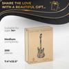 ZenChalet Splatter Guitar 200 Piece Puzzle for Adults Premium Jigsaw Wooden Puzzle Surprise Your Friends and Family with Music Fan Puzzle Brain Teaser