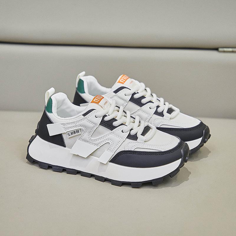 

Новые женские кроссовки для папы на весну, студенческие спортивные кроссовки для бега, повседневная обувь 40