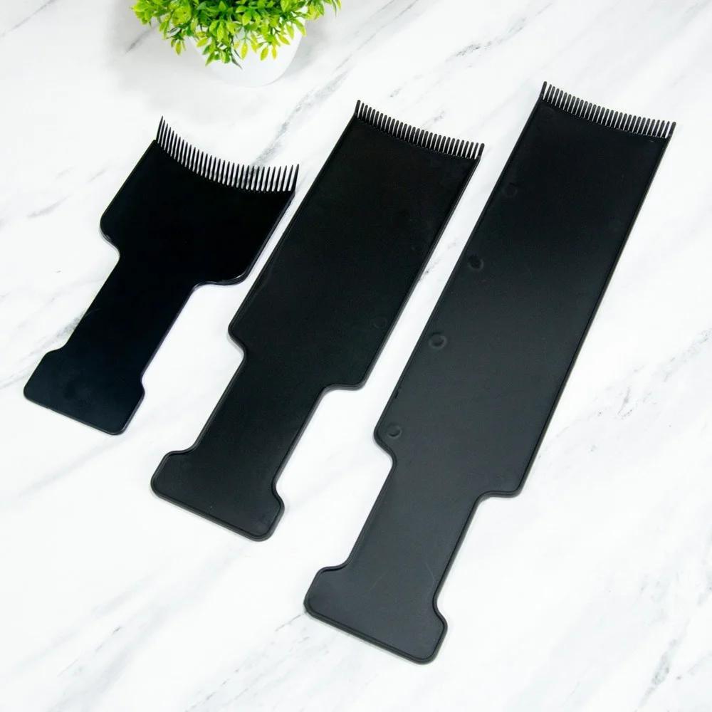 Professionelle Haar Färbung Bord Haar Färben Kamm Haar Pinsel Hervorhebung Applikator Haar Styling Barber Tools Salon Mithelfer