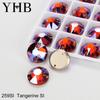 YHB Top Quality XIRIUS Glass Crystal AB Moonlight Sewing Stones Flatback Sew on Rhinestones For Garment Clothes Bags