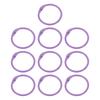 10 Peças Argolas para Encadernação de Folhas Soltas Argolas para Livros Argolas Metálicas para Encadernação de Livros de Cartões Flash para Chaveiro Cartões de Índice Scrapbooks Material de Escritório
