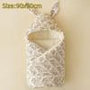 Extra Soft Thermal Swaddle Bunny Ears Design Newborn Swaddle Blanket Baby Swaddling  Newborn Care