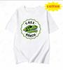 American Retro Tyrannosaurus Rex Printed Short Sleeved Street Wear Cool Pure Cotton Tshirt Regardless Of Gender
