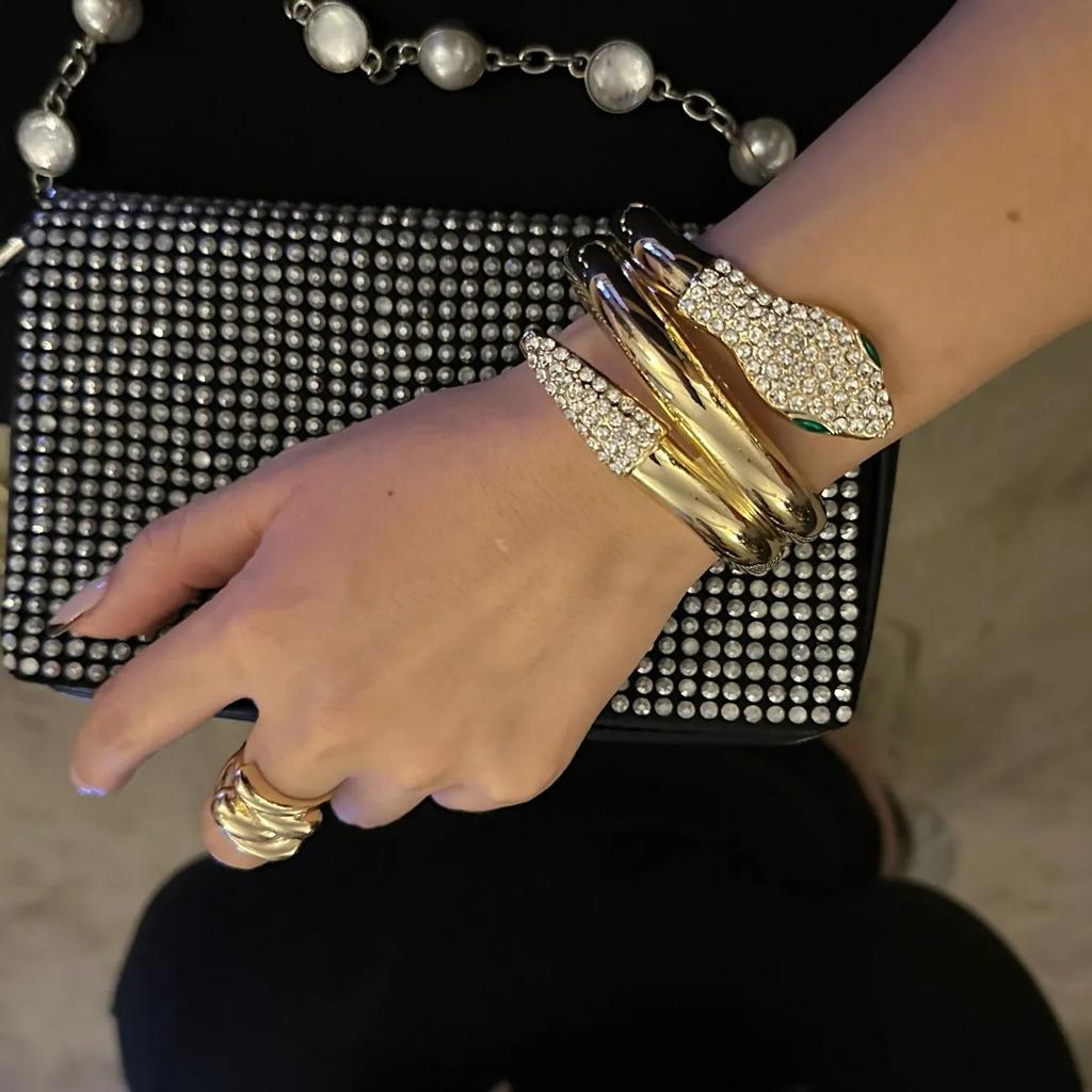 Nuovo Bracciale Serpente Esplosivo Bracciale Avanzato Moda Lusso Leggero Versatile Decorazione Mano Stile
