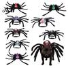Non Restraining Pet Clothing for Active Pets Spider Costume, Halloween Cat Outfit with Skull Face, Black Cute Transformation Birthday Holiday Apparel