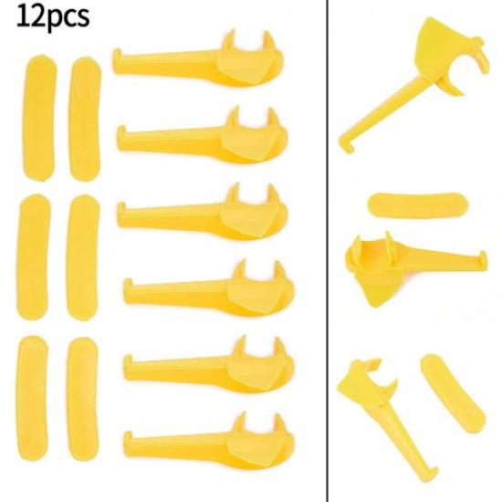 12 X Tyre Changer Machine Nylon Mount Demount Head ert Rim Tire Protector Kit
