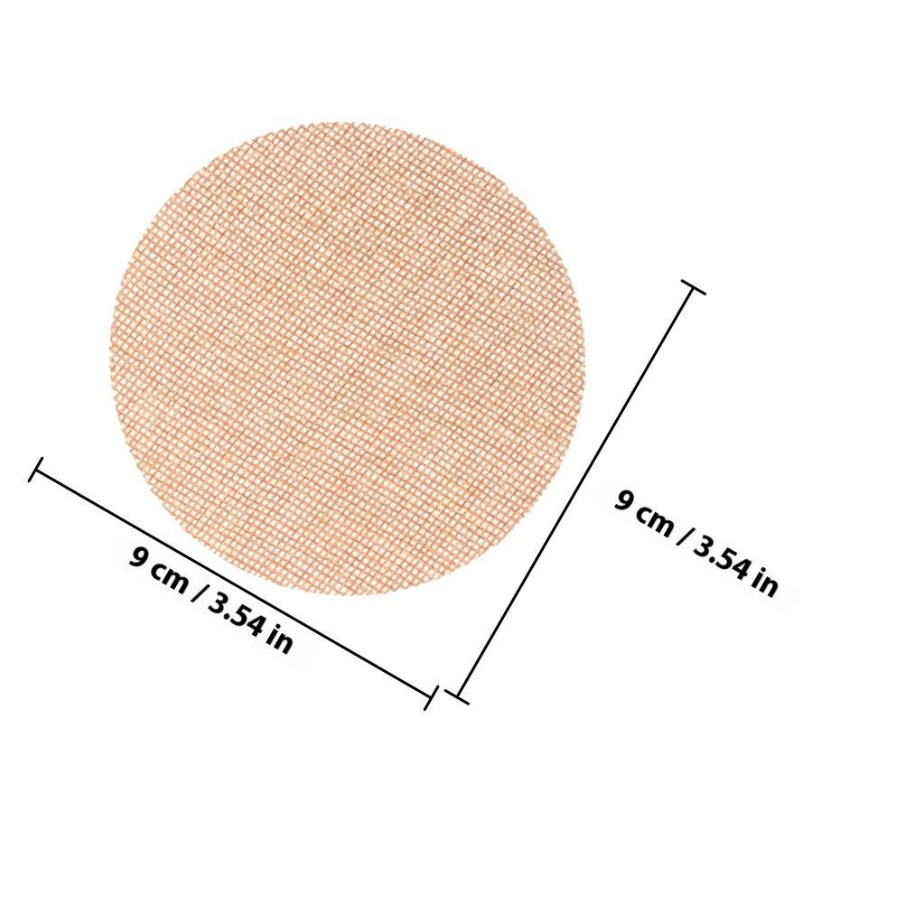 

2Pcs Fabric Lampshade Diffuser Light Barrier for Baby Eye Protection Dazzle-Proof Ceiling Lamp Shade Replacement Spotlight світло-коричневого кольору