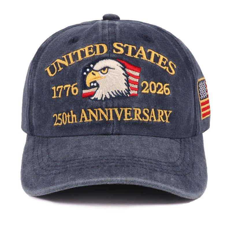 INS embroidered baseball cap American flag cap fan team hat