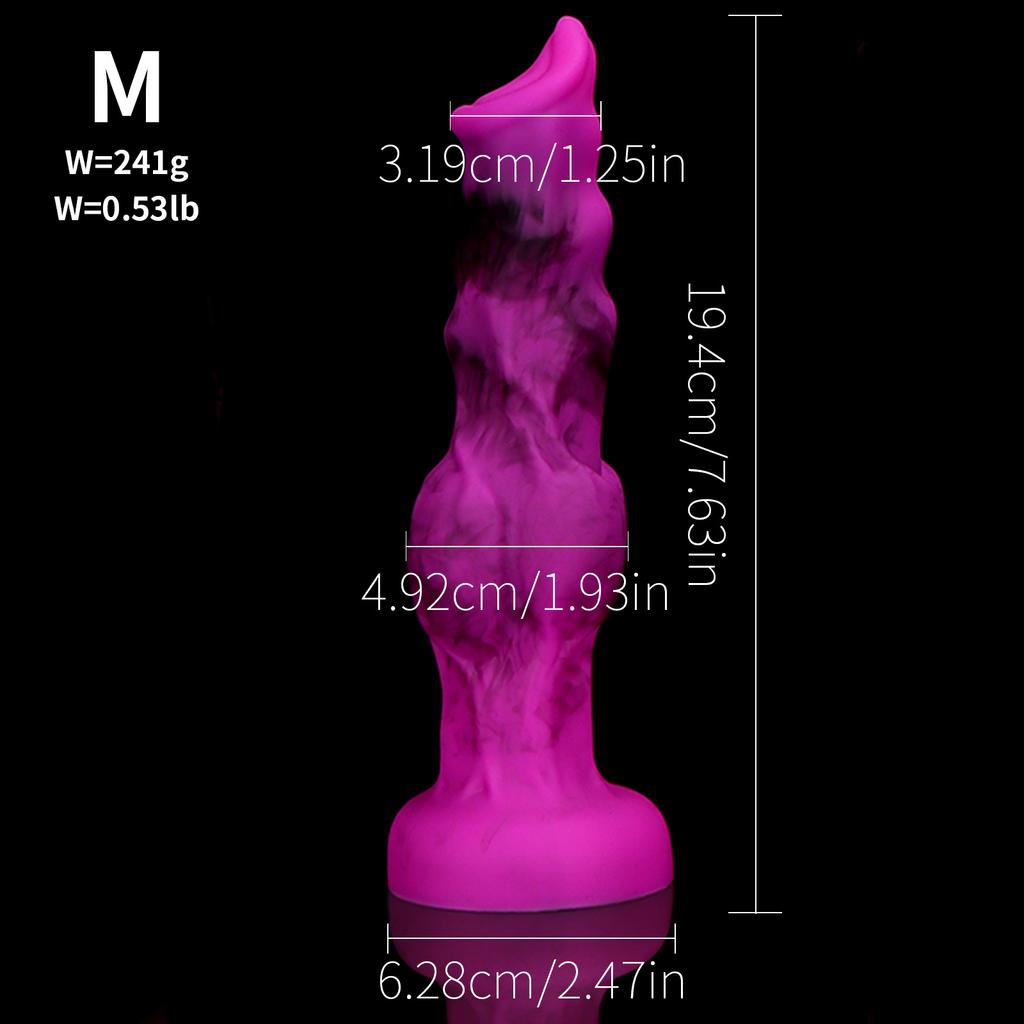New Texture Wolf Cock Animal Dildos Soft Realistic Thick Dildo Liquid Silicone Adult Sex Toys