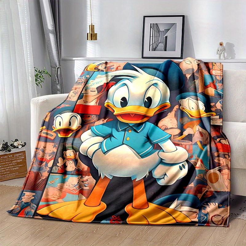 1pc, Donald Duck Throw Blanket Cozy & Soft Coverlet for Home Decor, Couch, Bed, Travel