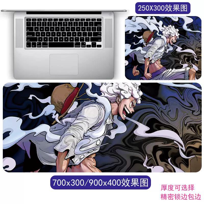 Cartoon Anime ONE PIECE Mouse Pad Oversized One Piece Roronoa Zoro Monkey D. Luffy Animation Game Office Computer Desk Mat Two-dimensional Peripheral