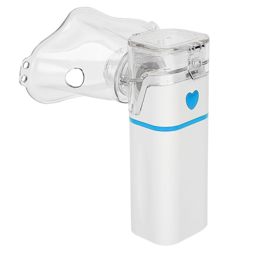 Ultrasonic Portable Children Medicine Liquid Inhaler Atomizer Household Adult NebulizerBlue
