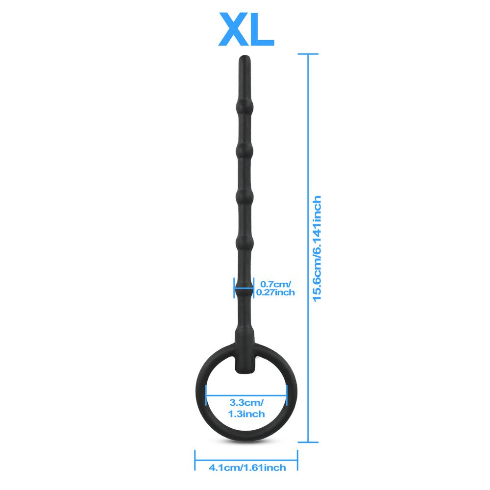 Silicone Urethra Catheter Penis Plug Tube Urethral Dilator Stretching Horse Eye Stimulation Adult Sex Toys for Men Masturbation