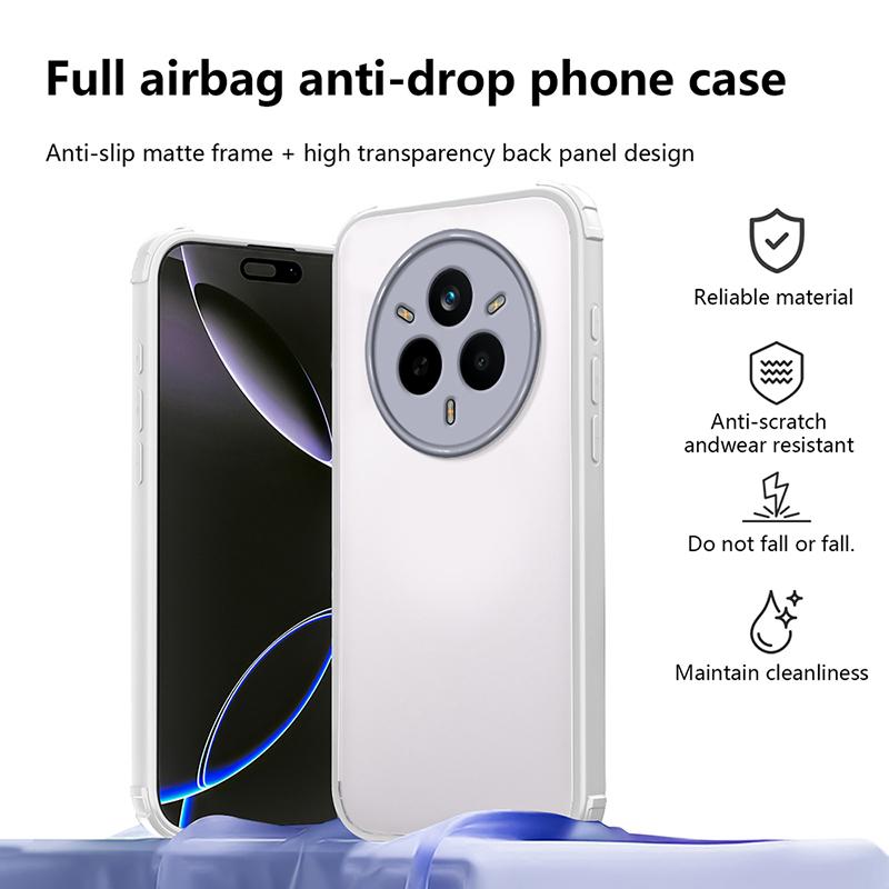 For Realme 14T Simple Transparent Silicone Soft Bumper Case For Realme 13 Pro Plus Shockproof Clear Cover For Realme 14 Pro Plus
