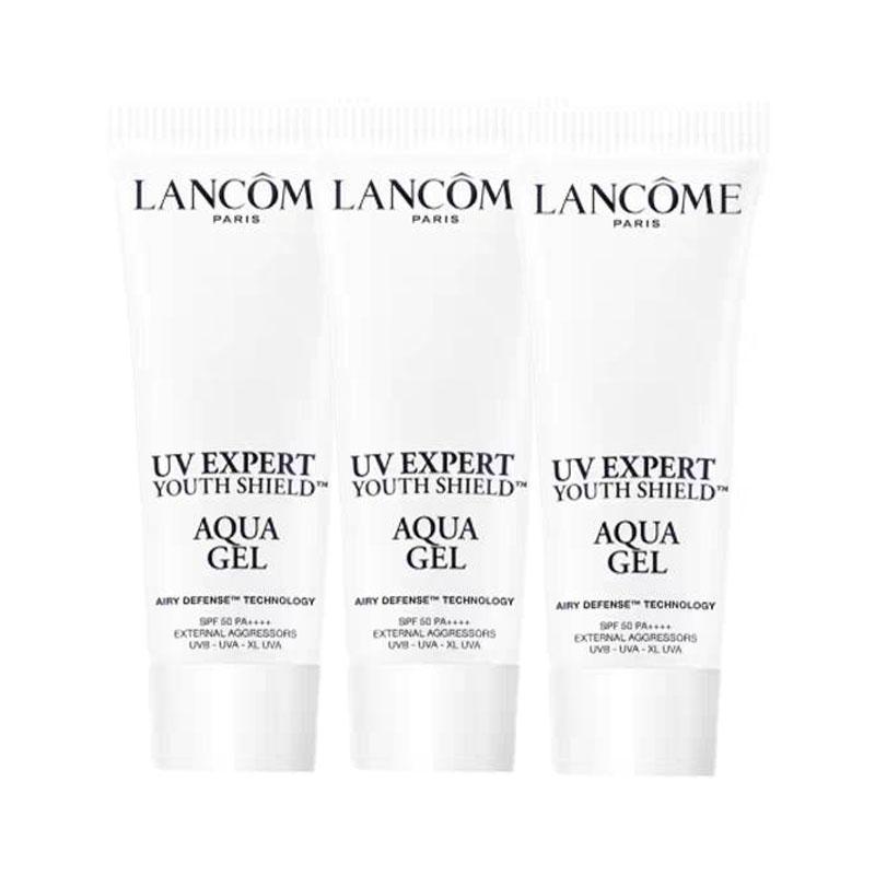 Lancôme Дорожный формат/формат для знакомства Маленький белый тюбик размер солнцезащитного крема, освежающий, легкий и водопроницаемый SPF50 PA Освежающий солнцезащитный крем 10 мл*3 белый
