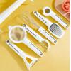 7 Pieces/Set Household Cooking Utensils Set Stainless Steel Bottle Opener Grater  For Home