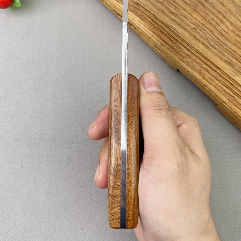 Handmade Forged Boning Knife Stainless Steel Kitchen Knife Meat Butcher Cleaver Slaughter Chef Cooking Knife With Cover