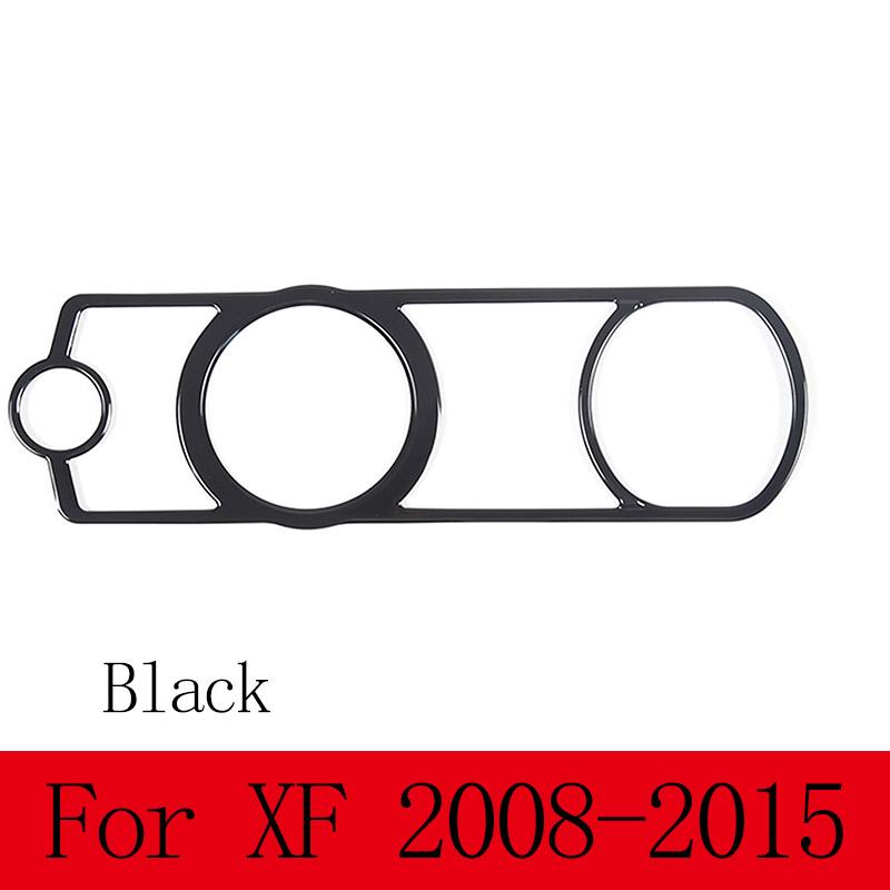 For Jaguar XF 2008-2015 XJ 2010-2019 Aluminum Alloy Car Shift Button Frame Decorative Sticker Car Interior Accessories ZZ7