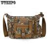 Torba na ramię w kamuflażu Torba na komputer męska Duża torba crossbody Torba męska Torba rekreacyjna