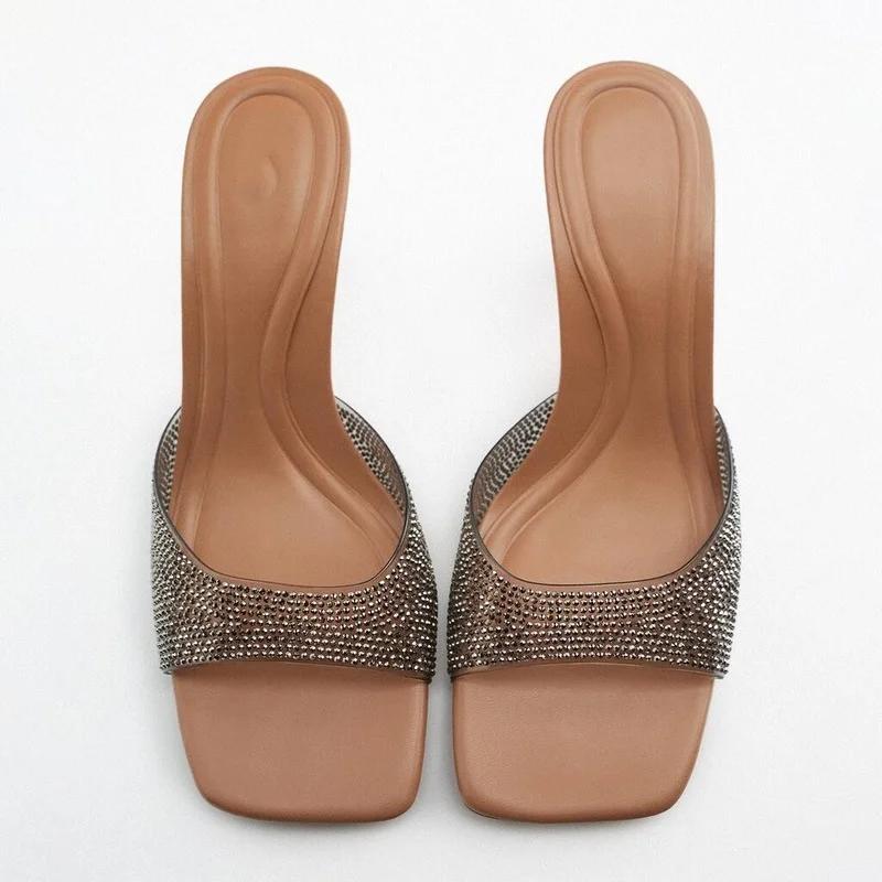 Модные женские босоножки с открытым носком — фото 3