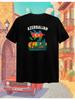 T-shirt con Stampa Azerbaijan/Azerbaijan